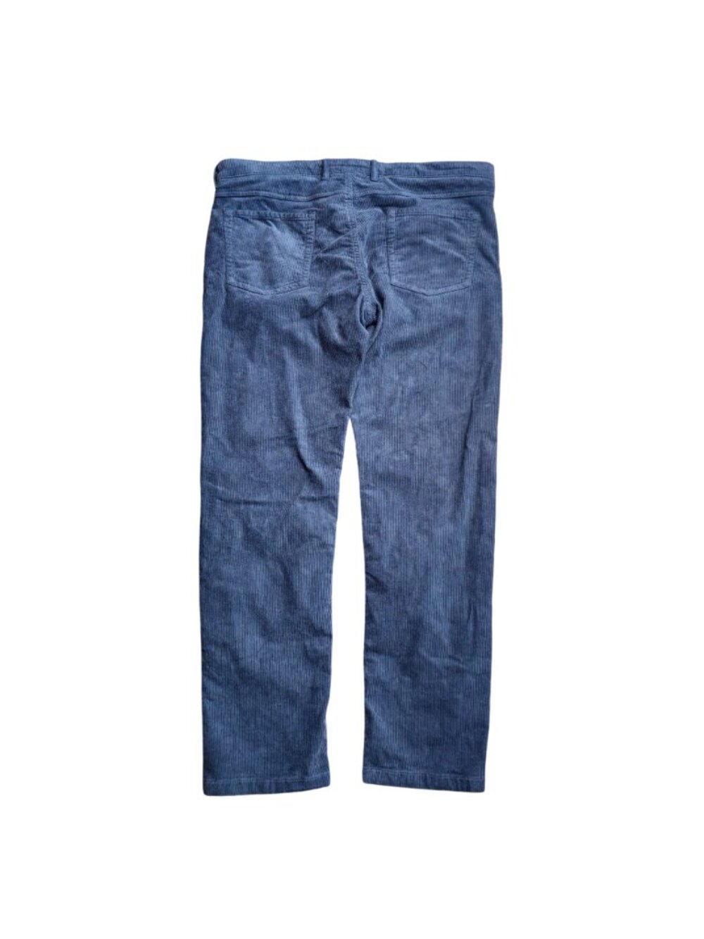 Vintage Williams & Kent Corduroy Pants 38x32 Blue Gray Straight Leg Slacks 90s - Picture 7 of 9